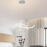 Pendant Light Clover Design Dimmable Integrated LED With Remote Control