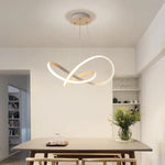 Pendant Light Clover Design Dimmable Integrated LED With Remote Control