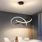 Pendant Light Clover Design Dimmable Integrated LED With Remote Control