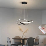 Pendant Light Clover Design Dimmable Integrated LED With Remote Control