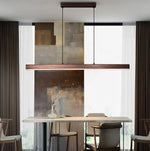 Pendant Light Dimmable LED With Remote Aluminum Frame