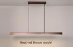 Pendant Light Dimmable LED With Remote Aluminum Frame