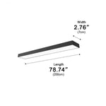 Pendant Light Linear LED Adjustable Height