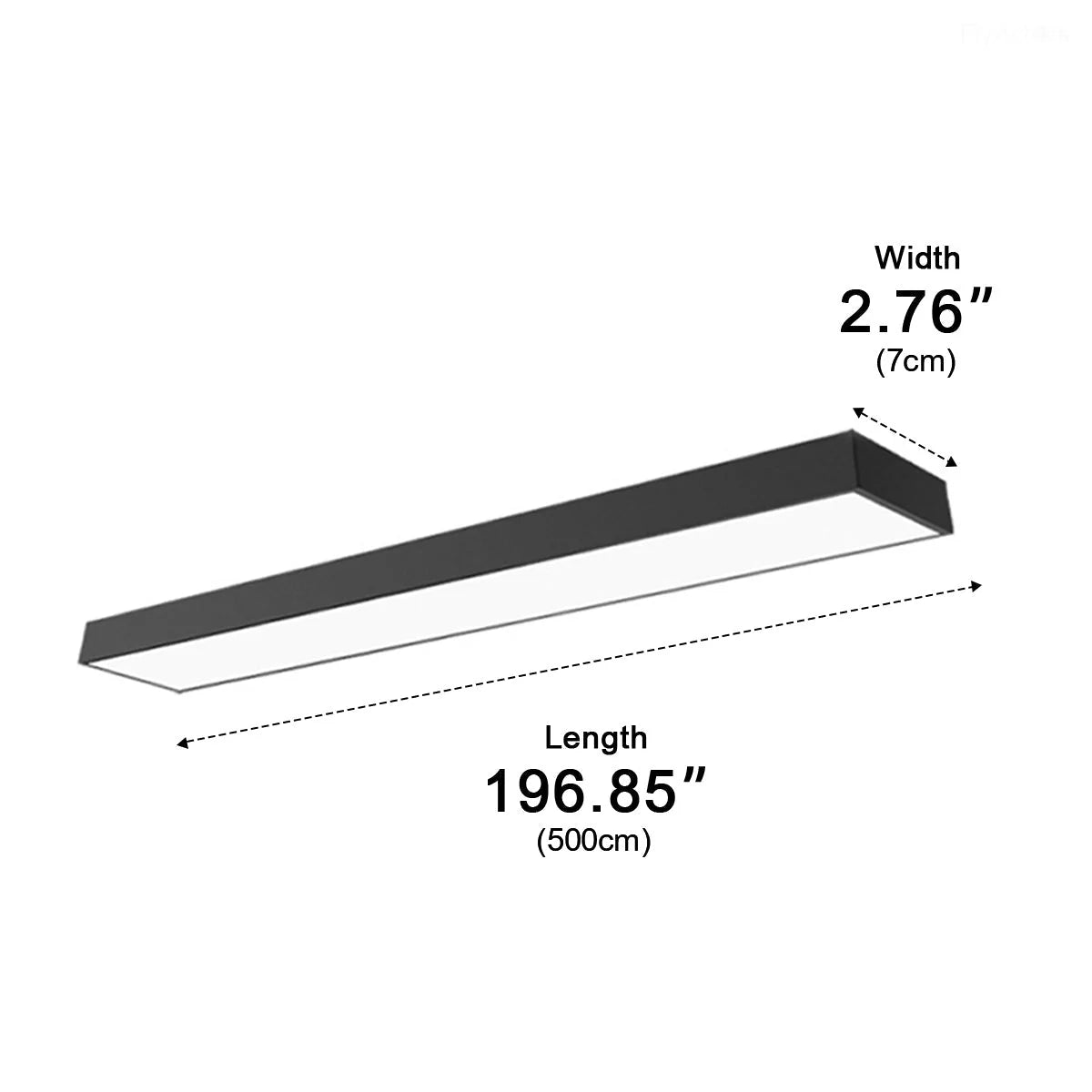 Pendant Light Linear LED Adjustable Height