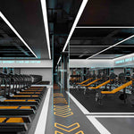 Pendant Light Linear LED Adjustable Height