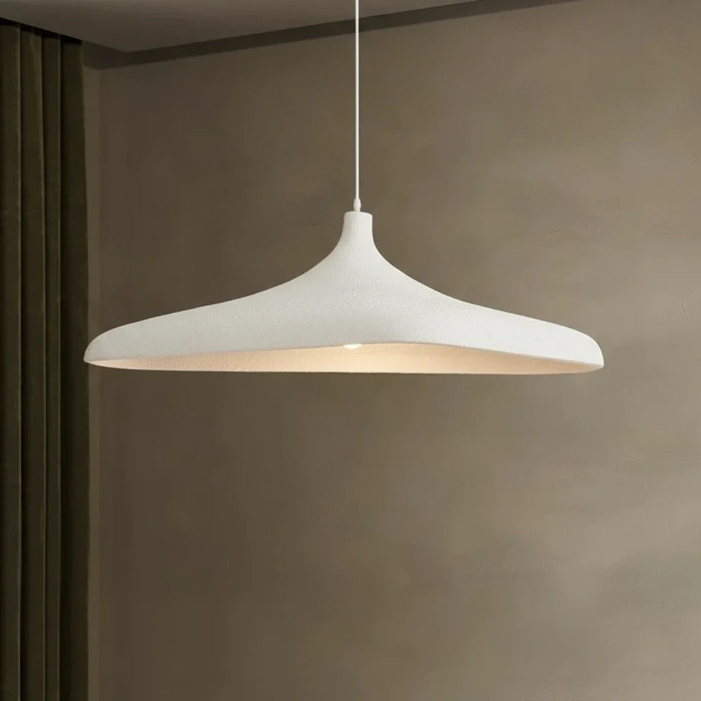 Pendant Light Organic Oval Design Dimmable LED Adjustable Height