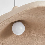 Pendant Light Organic Oval Design Dimmable LED Adjustable Height