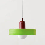 Pendant Light Stained Glass Bauhaus Geometric Design