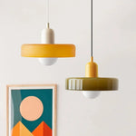 Pendant Light Stained Glass Bauhaus Geometric Design