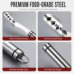 Pepper Corer Stainless Steel Serrated Blade Anti-Slip Grip