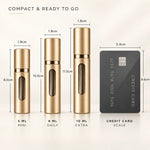 Perfume Atomizer Refillable Leak-Resistant Travel Design
