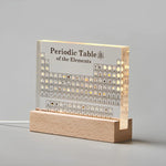 Periodic Table Display 83 Real Elements Integrated Lighting