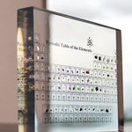 Periodic Table Display 83 Real Elements USB-Powered Illuminated