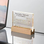 Periodic Table Display 83 Real Elements USB-Powered Illuminated