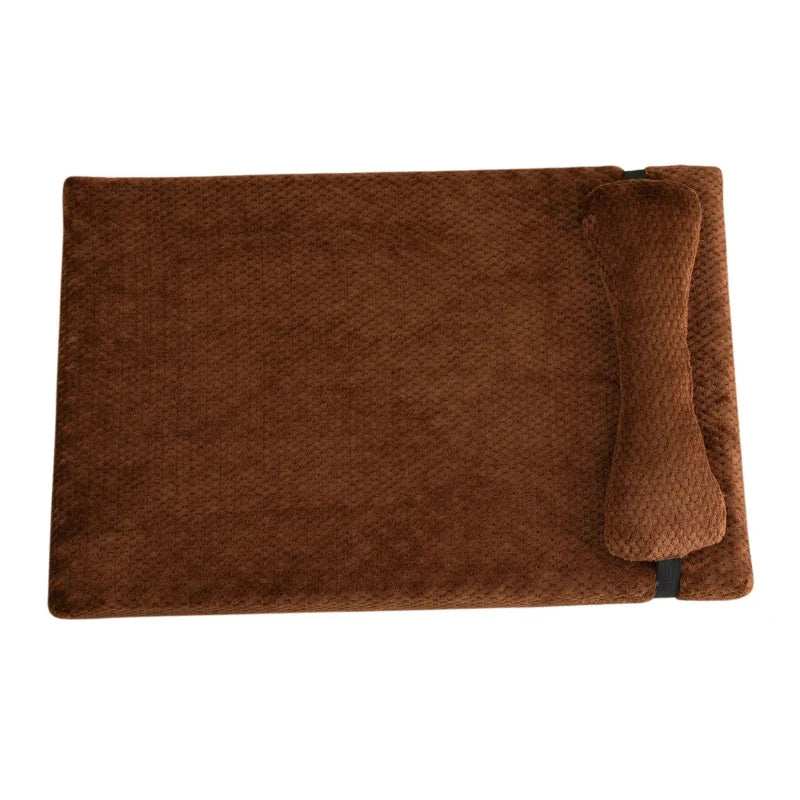 Pet Bed Anti-Anxiety Plush Removable Pad