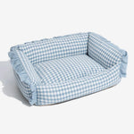 Pet Bed Cotton Raised Edge Removable Machine-Washable Cover