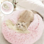 Pet Bed Hooded Cave Joint-Supportive Removable Washable Cover