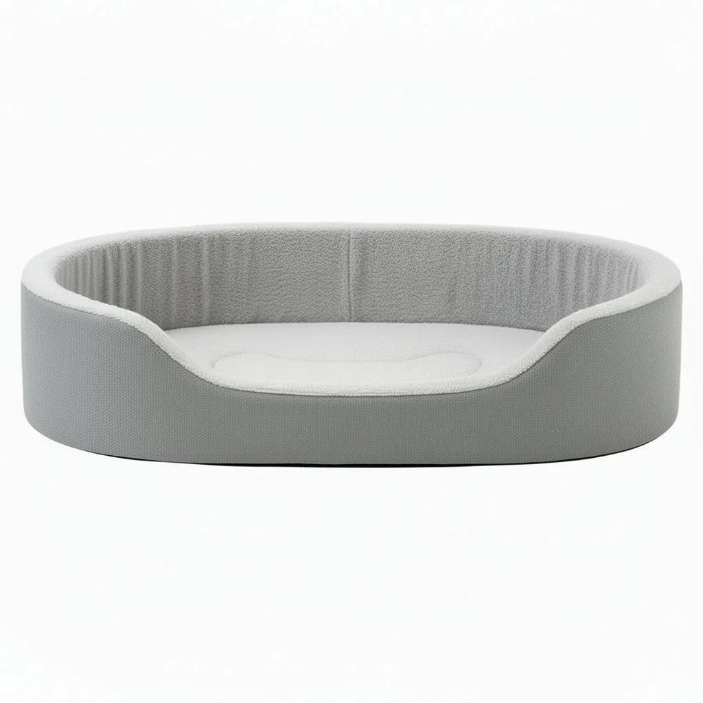 Pet Bed Orthopedic Foam Support Machine-Washable Cover Cozy Warm Design