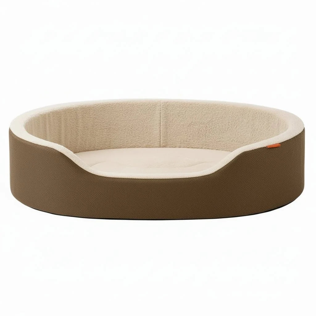 Pet Bed Orthopedic Foam Support Machine-Washable Cover Cozy Warm Design