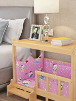 Pet Bed Solid Wood Detachable Padded Cushion