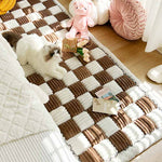 Pet Blanket Chenille Non-Slip Machine-Washable