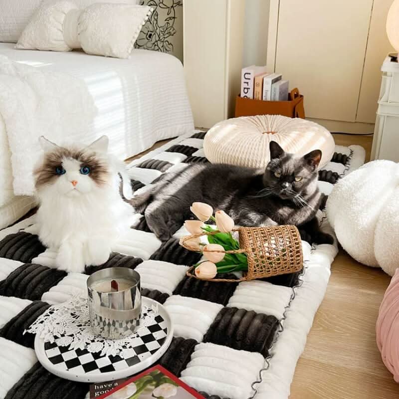 Pet Blanket Chenille Non-Slip Machine-Washable