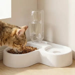 Pet Bowl Dual Food & Water Automatic 500ml