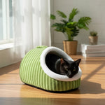 Pet Cave Bed Plush Fleece Machine Washable