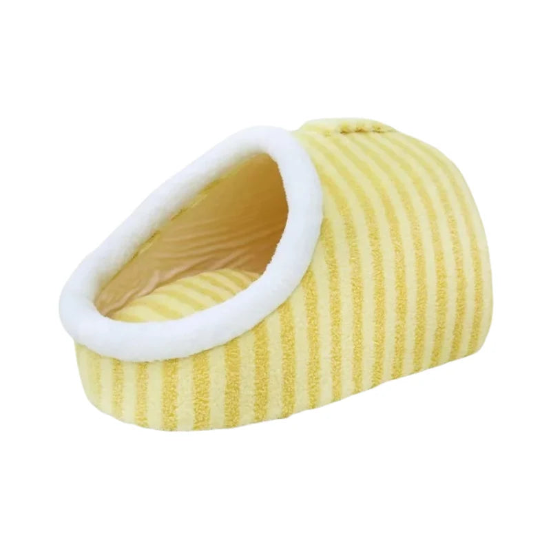 Pet Cave Bed Plush Fleece Machine Washable