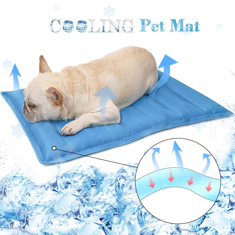 Pet Cooling Mat Portable Oxford Polyester No Electricity