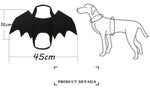 Pet Costume Bat Wings Lightweight Felt Adjustable Straps