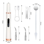 Pet Dental Cleaner Ultrasonic Handheld Tartar Remover for Dogs and Cats