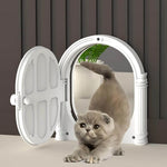 Pet Door Adjustable Access for Cats & Small Dogs