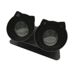 Pet Feeder Bowl Double Bowl Non-Slip Base