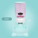 Pet Feeder Push-Down Slow-Release 1.9 Qt Capacity