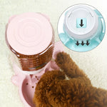 Pet Feeder Push-Down Slow-Release 1.9 Qt Capacity