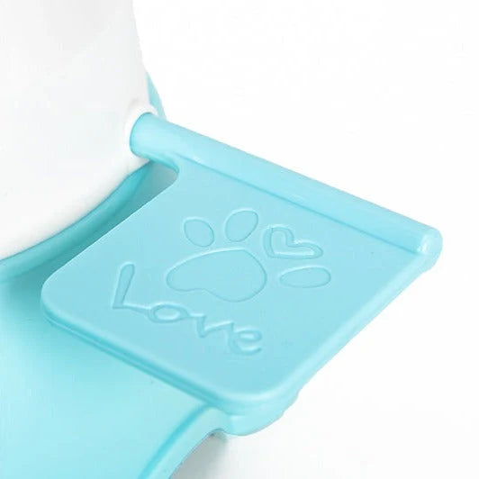 Pet Feeder Push-Down Slow-Release 1.9 Qt Capacity