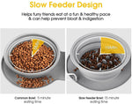 Pet Feeding Bowl Set of 2 Foldable Latex