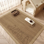Pet Feeding Mat Non-Slip Easy-Clean Washable Surface