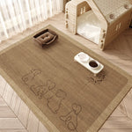 Pet Feeding Mat Non-Slip Easy-Clean Washable Surface