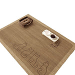 Pet Feeding Mat Non-Slip Easy-Clean Washable Surface