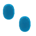 Pet Grooming Brush Comfort Grip & Soft Bristles 2-Pack