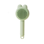 Pet Grooming Brush Self-Cleaning Smooth-Tip for Cats & Dogs