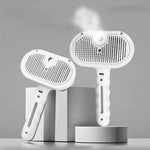 Pet Grooming Brush Steam Mist Stainless Steel Bristles