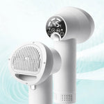 Pet Grooming Dryer Warm Airflow Integrated Brush