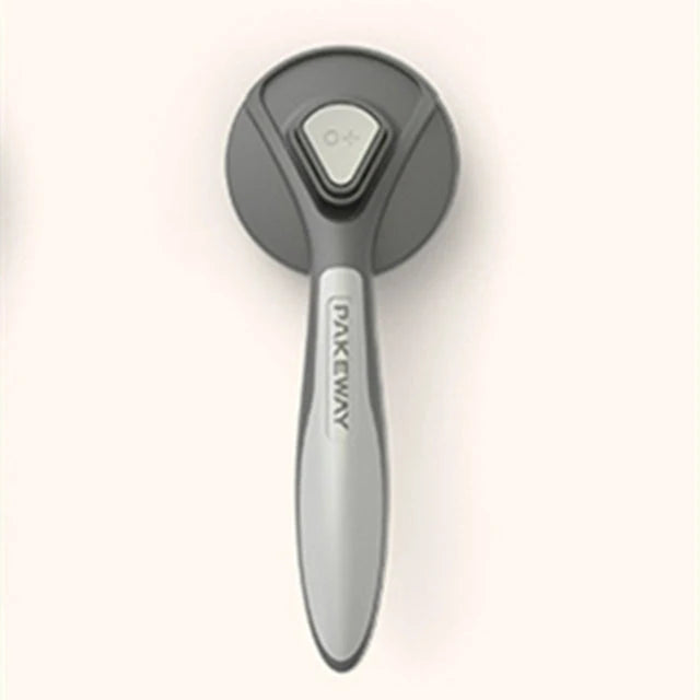 Pet Hair Brush Self-Cleaning Retractable Bristles Anti-Slip Handle