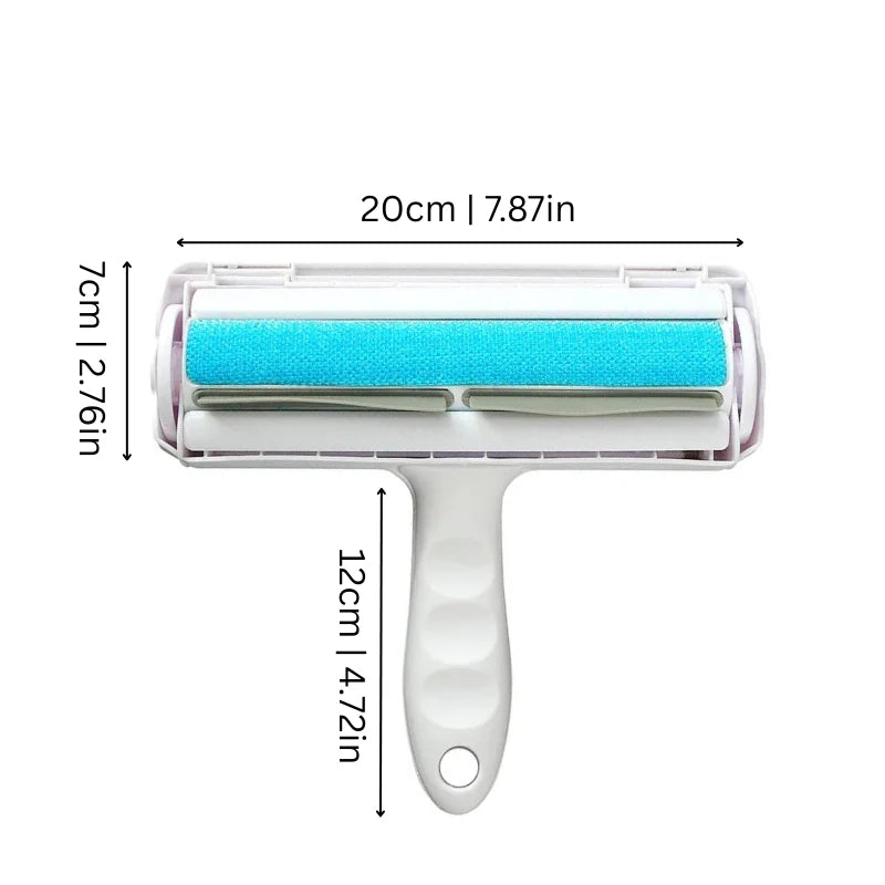 Pet Hair Remover Reusable Non-Slip Handle Easy Clean