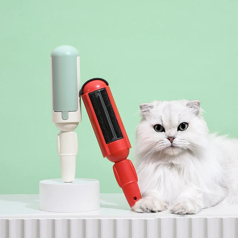 Pet Hair Remover Roller Reusable Manual Durable Plastic