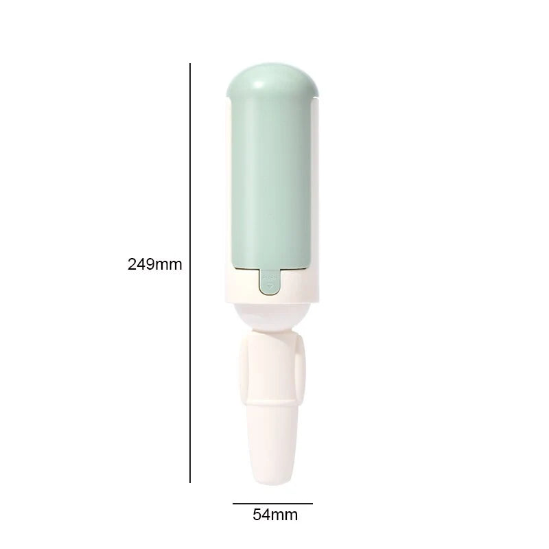 Pet Hair Remover Roller Reusable Manual Durable Plastic