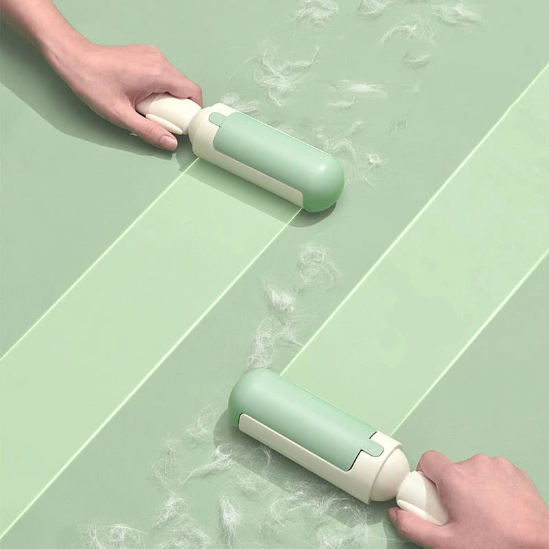 Pet Hair Remover Roller Reusable Manual Durable Plastic
